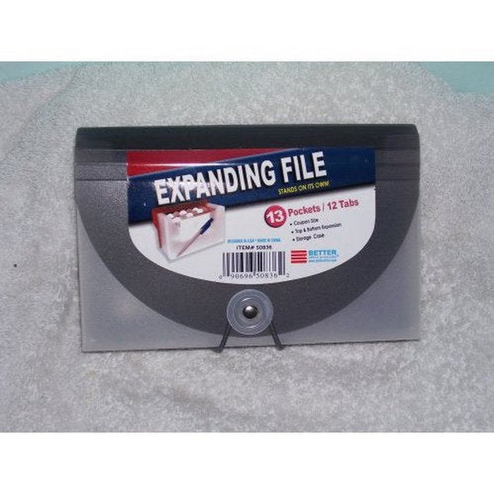 BetterLine Expanding File 13 Pockets/12 Tabs-Coupon Size by Vanessa Jane