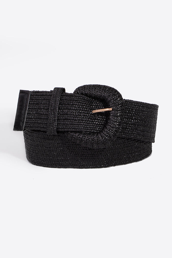 Braided Elastic Fashion Belt by Boutique 23