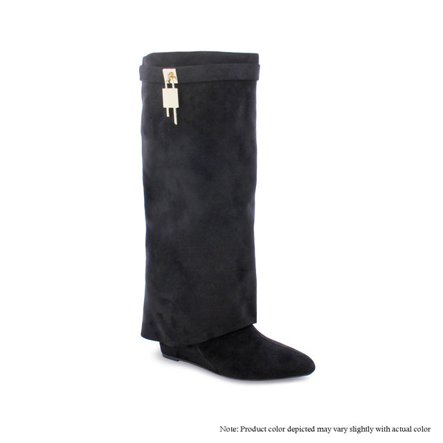 Mutto -Black Ultra Suede by The House of Stylez