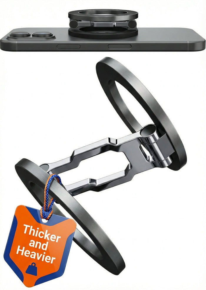 Thick Dual Magnetic Phone Grip & Desk Stand for MagSafe & Android | BLAUBECK by BLAUBECK