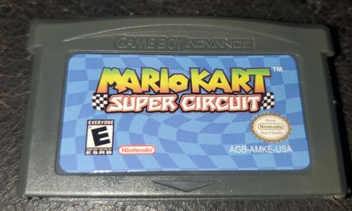 Mario Kart Super Circuit GBA Video Game Boy Advance Nintendo 2001 by VintageVideoGameStore
