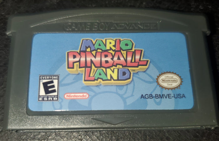 Mario Pinball Land GBA Video Game Cartridge Game Boy Advance 2004 by VintageVideoGameStore