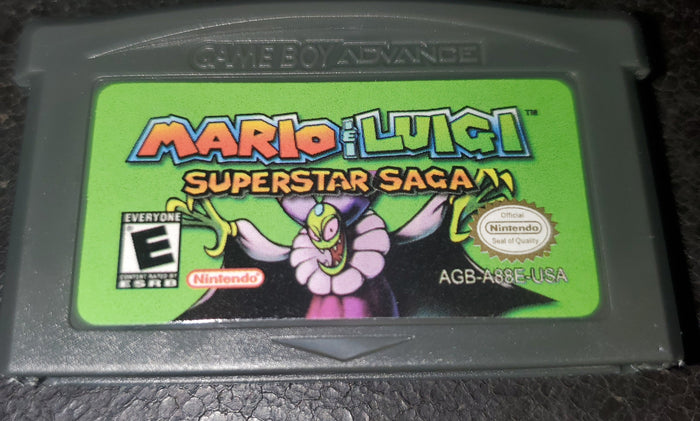 Mario and Luigi Superstar Saga GBA Video Game Boy Advance 2003 by VintageVideoGameStore