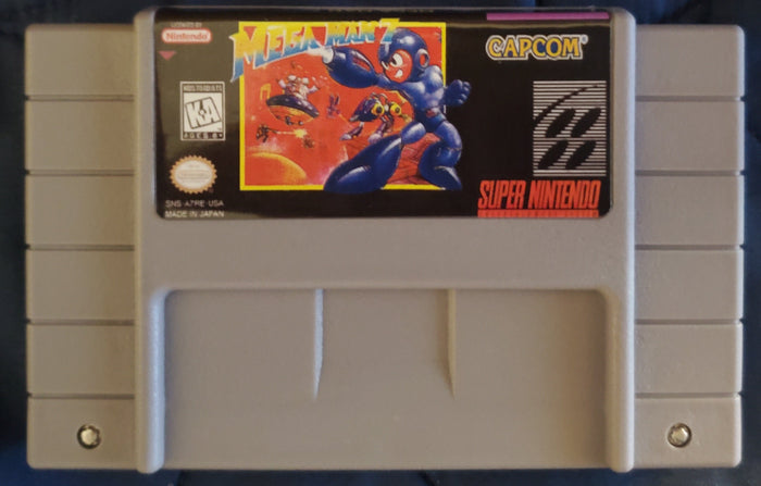 Mega Man 7 SNES Video Game Cartridge Super Nintendo by VintageVideoGameStore