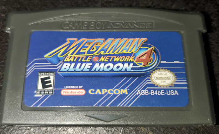 Mega Man Battle Network 4 Blue Moon GBA Video GameBoy Advance Nintendo by VintageVideoGameStore