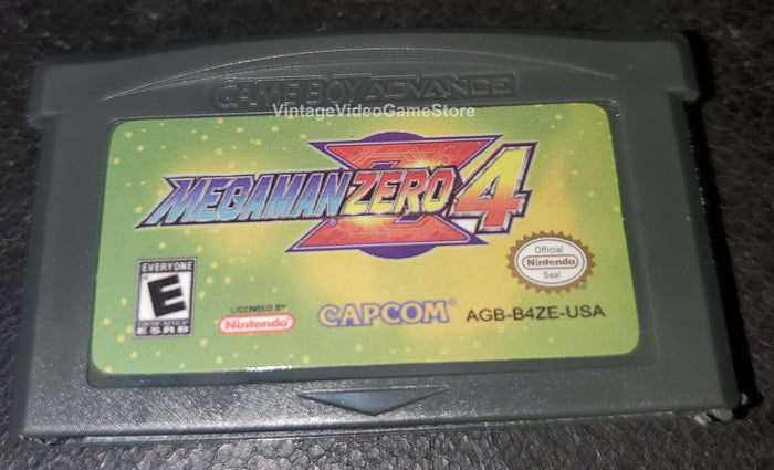 Mega Man Zero 4 GBA Video Game Cartridge Game Boy Advance 2005 by VintageVideoGameStore
