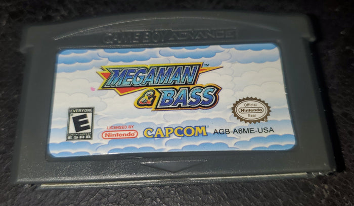 Mega Man and Bass GBA Video Game Cartridge Game Boy Advance 2003 by VintageVideoGameStore