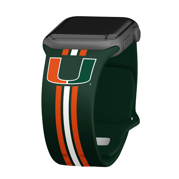 Miami Hurricanes HD Apple Watch Band by Affinity Bands