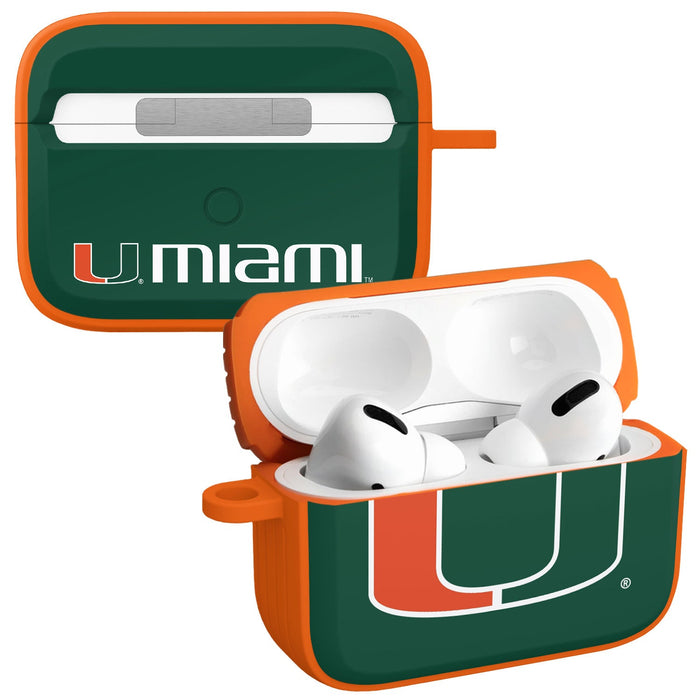 Miami Hurricanes HDX AirPods Pro 1 & 2 Case Cover by Affinity Bands