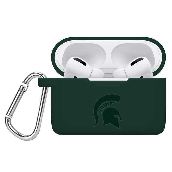 Michigan State Spartans Engraved AirPods Pro 1 & 2 Case Cover by Affinity Bands