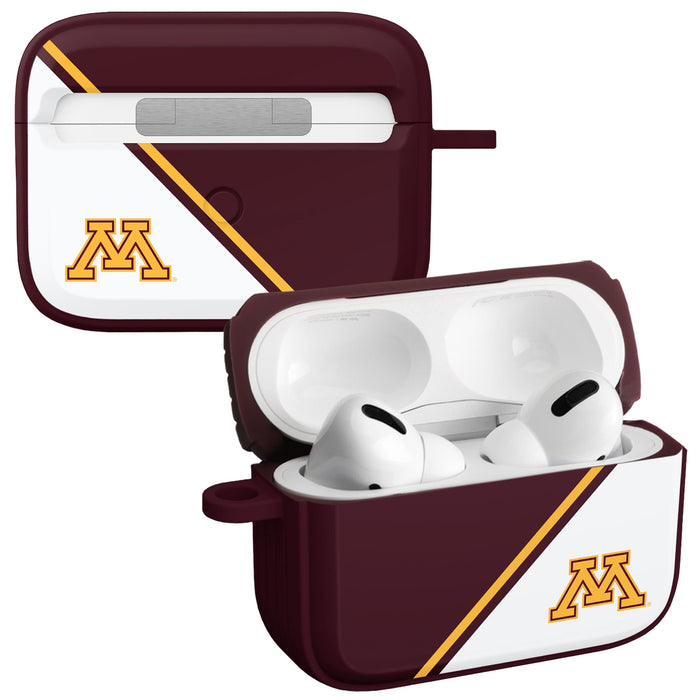 Minnesota Golden Gophers HDX Champion Series Apple AirPods Pro 1 & 2 Case Cover by Affinity Bands