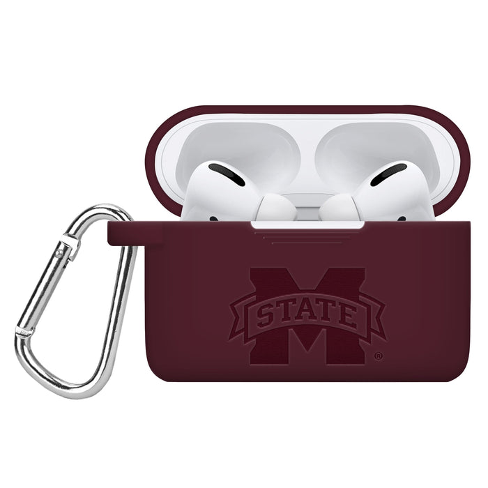 Mississippi State Bulldogs Engraved AirPods Pro 1 & 2 Case Cover by Affinity Bands