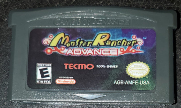 Monster Rancher Advance GBA Video Game Cartridge Game Boy Advance 2001 by VintageVideoGameStore
