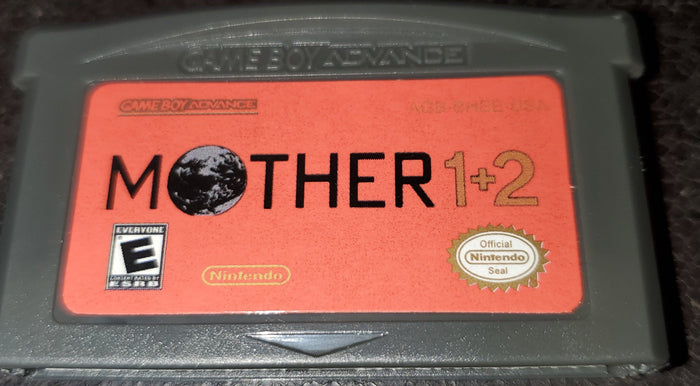 Mother 1 + 2 GBA Video Game Cartridge Nintendo Game Boy Advance by VintageVideoGameStore