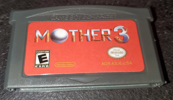 Mother 3 GBA Video Game Cartridge Nintendo Game Boy Advance 2006 by VintageVideoGameStore