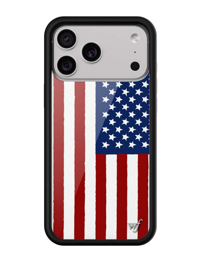 American Flag iPhone Case by Wildflower Cases