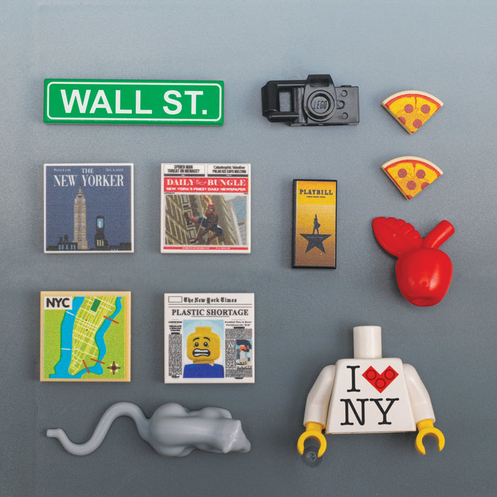 New York City Pack - Custom Parts + Minifig Accessories made using LEGO parts by B3 Customs