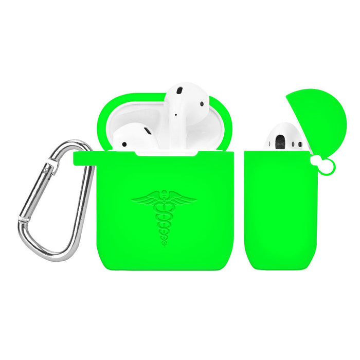 Registered Nurse First Responder AirPods Case Gen 1 & 2 Cover Engraved Neon by Affinity Bands