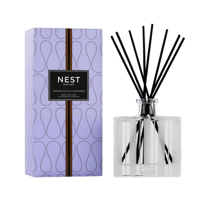 Nest New York Cedar Leaf & Lavender Reed Diffuser 5.9 OZ by Nava Beauty