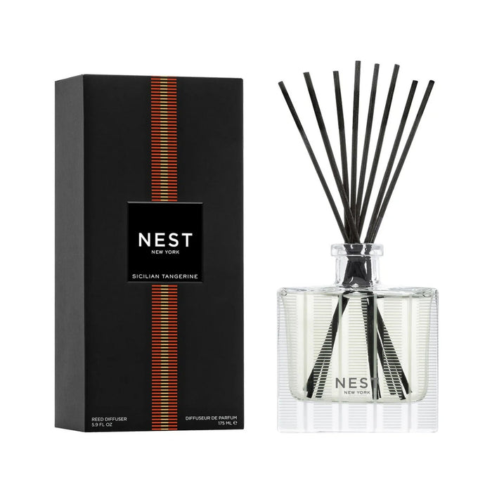 Nest New York Sicilian Tangerine Reed Diffuser 5.9 OZ by Nava Beauty