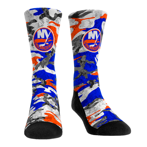 New York Islanders - What The Camo by Rock 'Em Socks