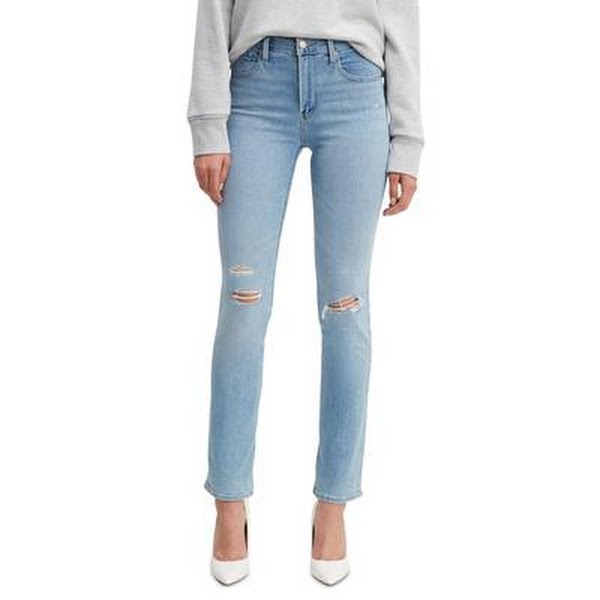 Levis Womens 724 Straight-Leg Jeans in Short Length, Size 24X30 by Vanessa Jane
