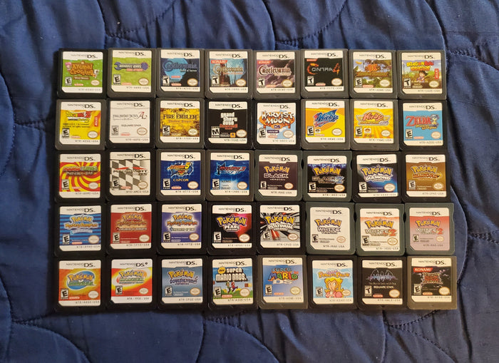 Nintendo DS Video Game Cartridge Collection NDS Pokemon by VintageVideoGameStore