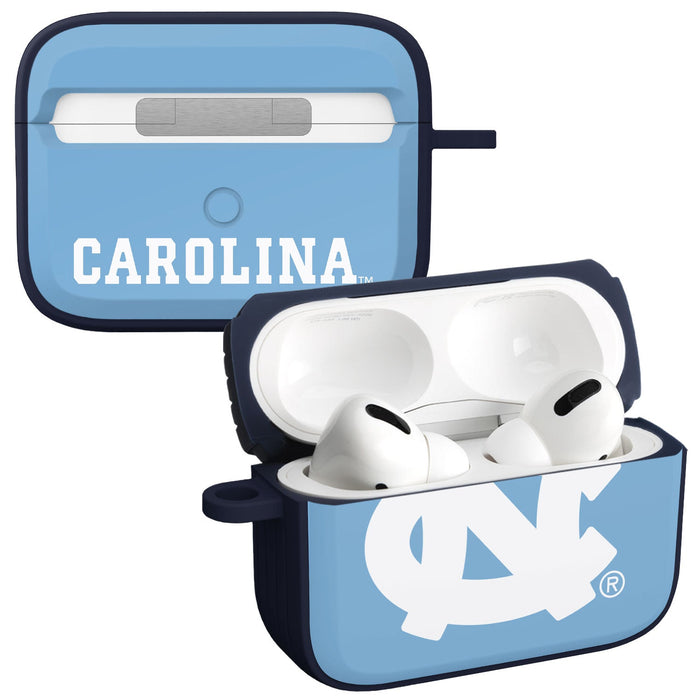 North Carolina Tar Heels HDX Apple AirPods Pro 1 & 2 Case Cover (Classic) by Affinity Bands