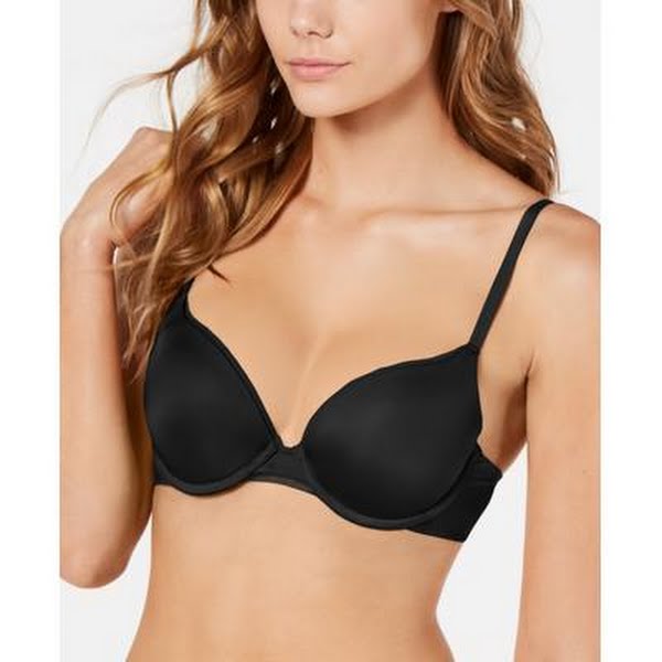 DKNY Womens Litewear Custom Lift Bra in Black, Size 38C by Vanessa Jane