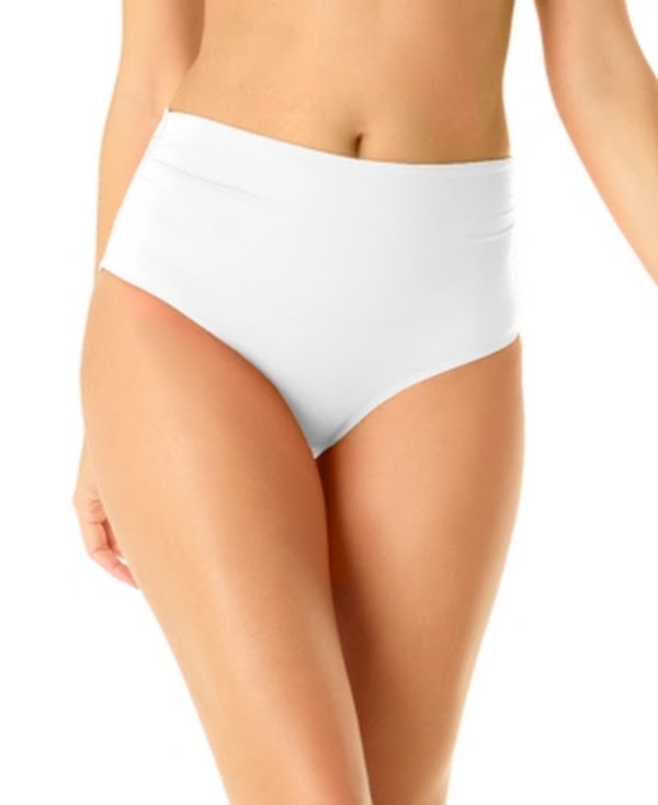 Anne Cole Signature ® Womens Hi Waist Shirred Bottom by Vanessa Jane