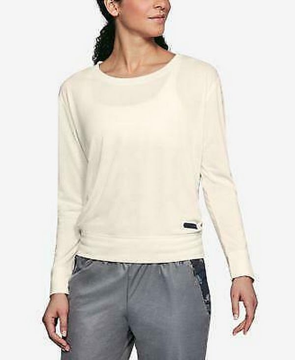 Under Armour UA Unstoppable Open Back, White, Size XL by Vanessa Jane