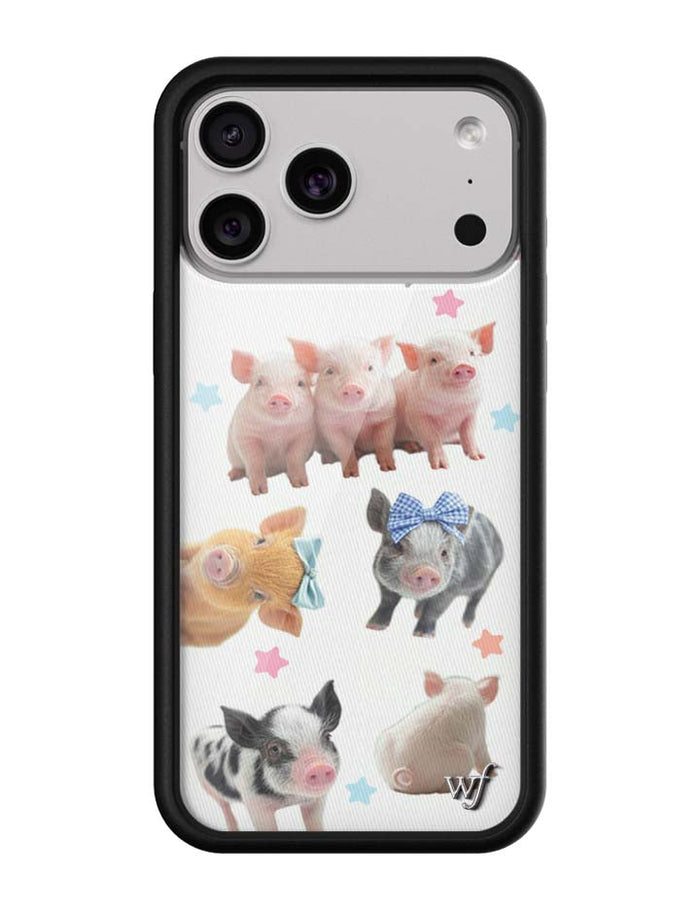 Little Piggies iPhone Case by Wildflower Cases
