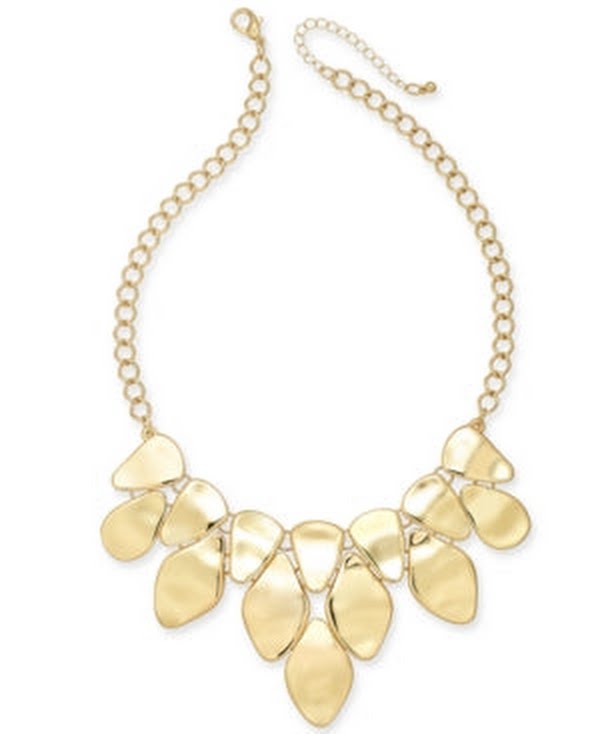 Style & Co Silver-Tone Sculptural Statement Necklace by Vanessa Jane