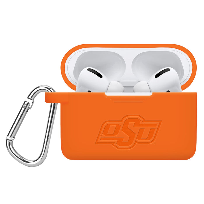 Oklahoma State Cowboys Engraved AirPods Pro 1 & 2 Case Cover by Affinity Bands