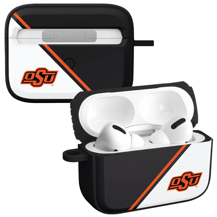 Oklahoma State Cowboys HDX Champion Series Apple AirPods Pro 1 & 2 Case Cover by Affinity Bands