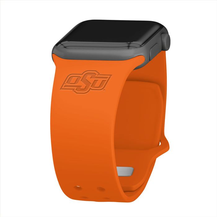 Oklahoma State Cowboys Engraved Apple Watch Band by Affinity Bands