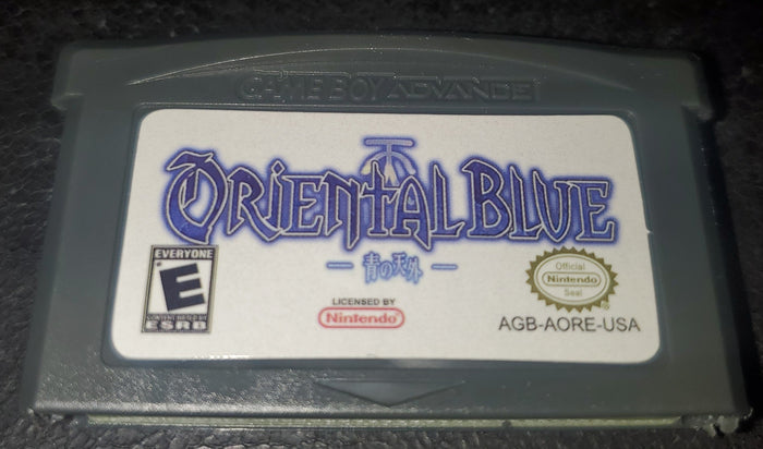 Oriental Blue GBA Video Game Cartridge Nintendo Game Boy Advance by VintageVideoGameStore
