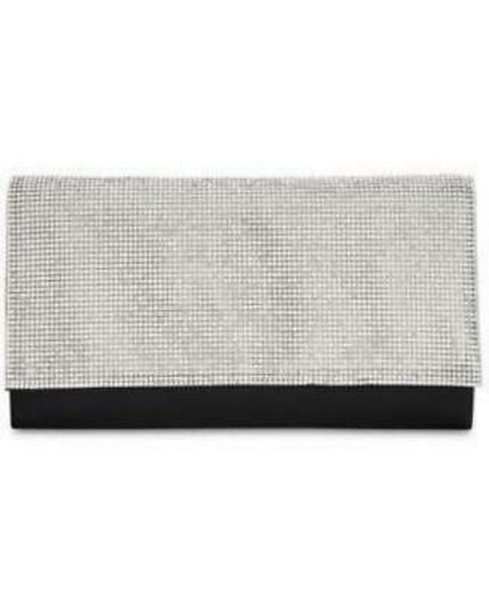 INC International Concepts Veronica Sparkle Clutch - Black by Vanessa Jane