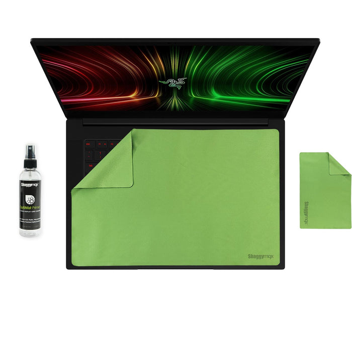 Razer Blade 14 Laptop Screen Protector Keyboard Cover & Cleaning Kit UnderWare Pac by ShaggyMax