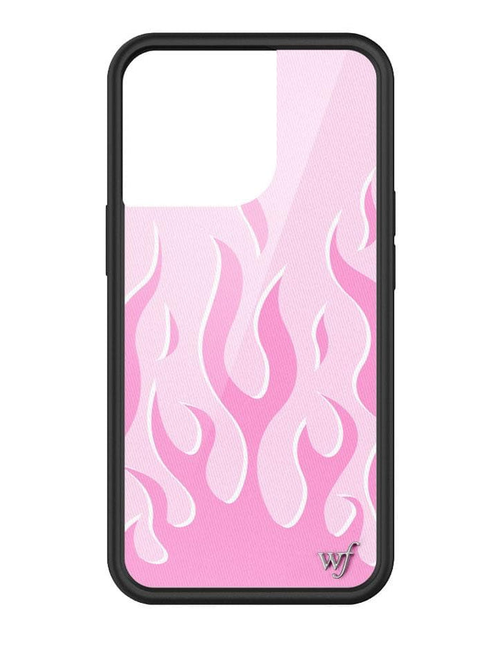 Flames | Pink iPhone Case by Wildflower Cases