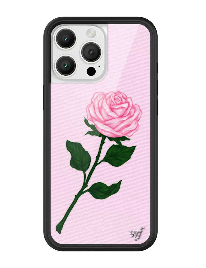 Pink Rose iPhone Case by Wildflower Cases