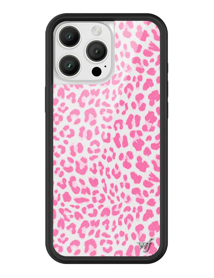 Meow | Pink iPhone Case by Wildflower Cases