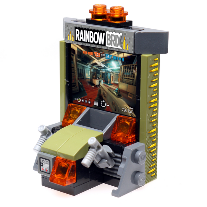 Rainbow Brix Shooter Arcade Game by B3 Customs