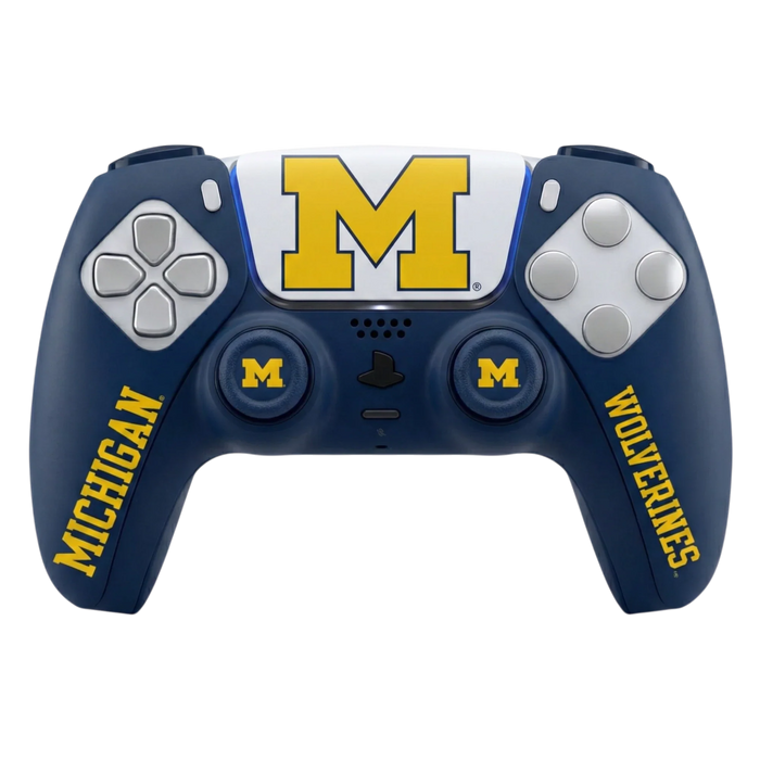 Michigan Wolverines PS5 Starter Kit by Varsity Gripz