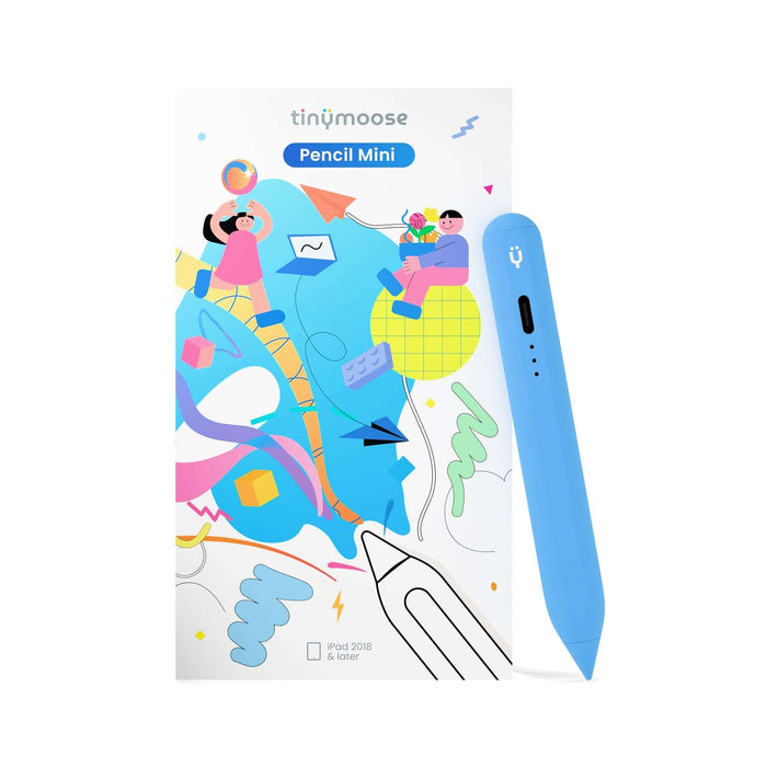 Pencil Mini | iPad Pen for Kids - Blue by Tinymoose USA