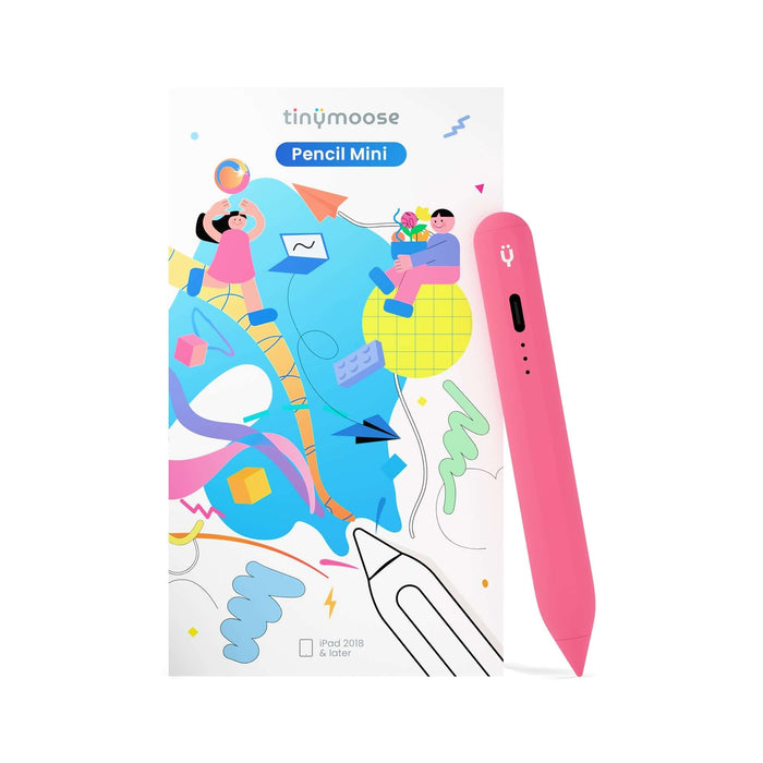 Pencil Mini | iPad Pen for Kids - Pink by Tinymoose USA