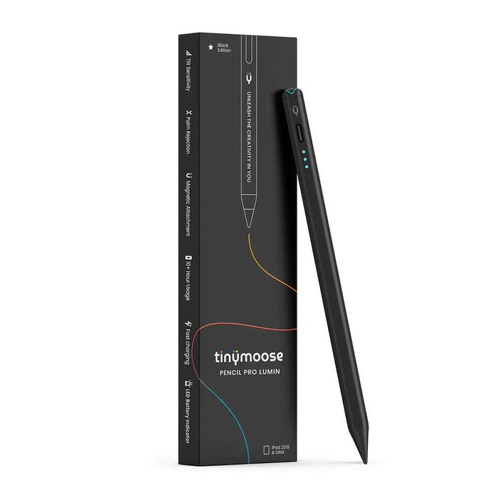 Pencil Pro Lumin | iPad Pen - Midnight Black by Tinymoose USA