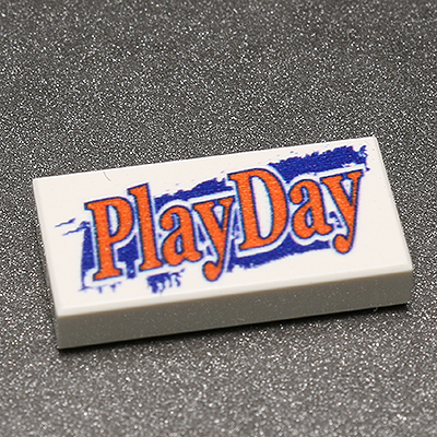 Play Day - Custom Printed 1x2 Tile by B3 Customs