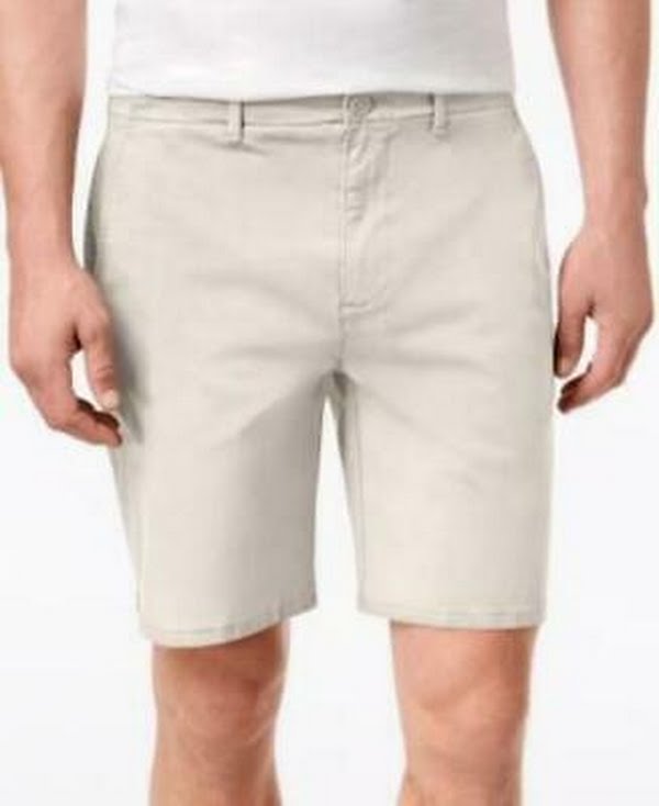 DKNY Mens Sateen Stretch Shorts,Size W29 by Vanessa Jane