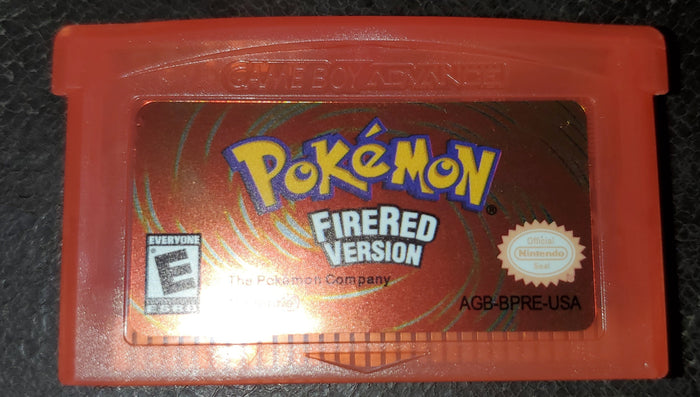 Pokemon FireRed GBA Video Game Cartridge Game Boy Advance 2004 by VintageVideoGameStore